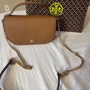 Tory Burch Brown Crossbody Bag